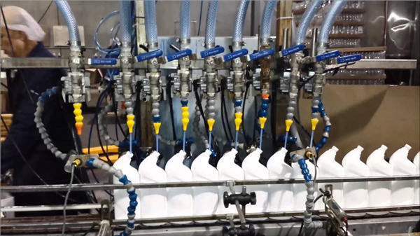 Chất tẩy rửa vệ sinh hoàn toàn tự động Máy tẩy trắng loại tuyến tính