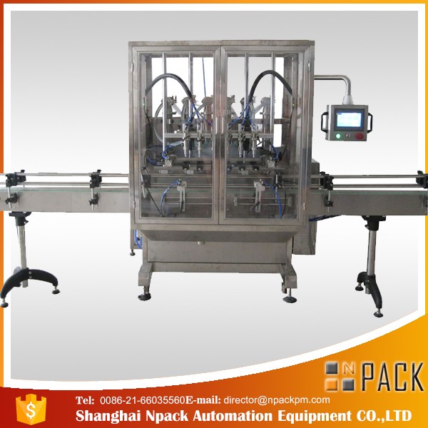 Auto Overflow Gravity Chai Liquid Filling Machine