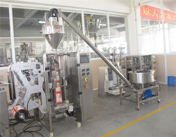 Nâng cao bột và máy làm đầy túi bột tự động